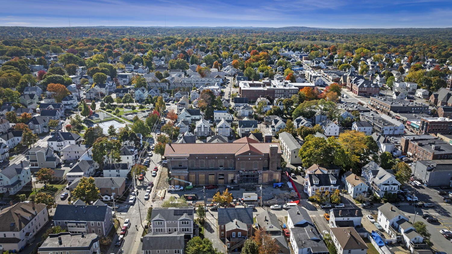 People in the Restaurant Row